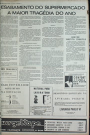 Página do jornal Correio do Ceará de dezembro de 1972