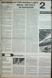 Página do jornal Correio do Ceará de dezembro de 1972