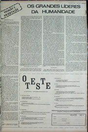 Página do jornal Correio do Ceará de dezembro de 1972