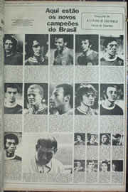 Página do jornal Correio do Ceará de dezembro de 1972