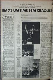 Página do jornal Correio do Ceará de dezembro de 1972