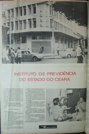 Página do jornal Correio do Ceará de dezembro de 1972