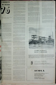 Página do jornal Correio do Ceará de dezembro de 1972