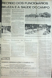 Página do jornal Correio do Ceará de dezembro de 1972