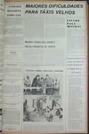 Página do jornal Correio do Ceará de janeiro de 1973