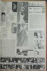 Página do jornal Correio do Ceará de janeiro de 1973