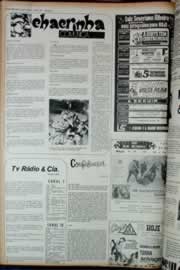 Página do jornal Correio do Ceará de janeiro de 1973