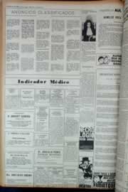 Página do jornal Correio do Ceará de janeiro de 1973