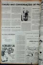 Página do jornal Correio do Ceará de janeiro de 1973