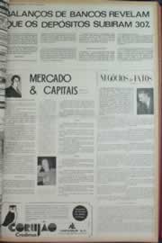 Página do jornal Correio do Ceará de janeiro de 1973