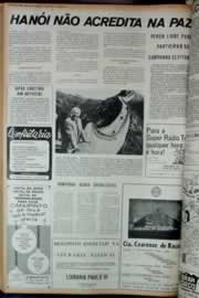 Página do jornal Correio do Ceará de janeiro de 1973