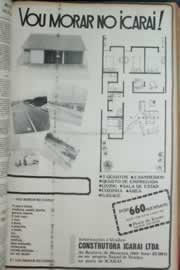 Página do jornal Correio do Ceará de janeiro de 1973
