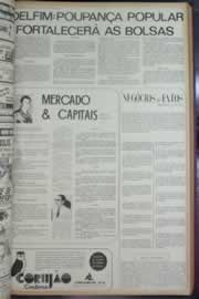 Página do jornal Correio do Ceará de janeiro de 1973