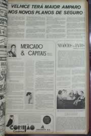Página do jornal Correio do Ceará de janeiro de 1973