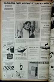 Página do jornal Correio do Ceará de fevereiro de 1973