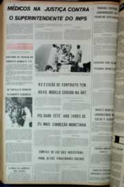 Página do jornal Correio do Ceará de fevereiro de 1973