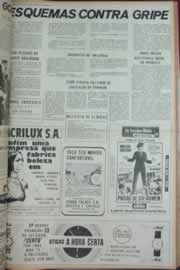 Página do jornal Correio do Ceará de fevereiro de 1973