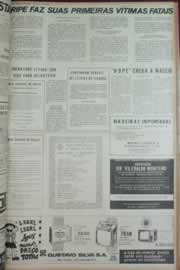 Página do jornal Correio do Ceará de fevereiro de 1973