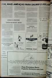 Página do jornal Correio do Ceará de fevereiro de 1973
