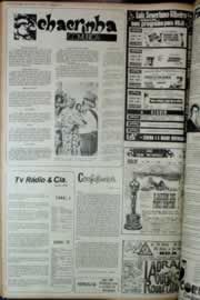 Página do jornal Correio do Ceará de fevereiro de 1973
