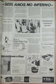 Página do jornal Correio do Ceará de fevereiro de 1973