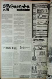 Página do jornal Correio do Ceará de fevereiro de 1973