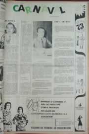 Página do jornal Correio do Ceará de fevereiro de 1973