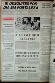 Página do jornal Correio do Ceará de fevereiro de 1973