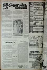 Página do jornal Correio do Ceará de fevereiro de 1973