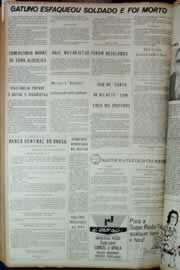 Página do jornal Correio do Ceará de fevereiro de 1973