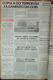 Página do jornal Correio do Ceará de fevereiro de 1973