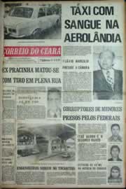 Página do jornal Correio do Ceará de março de 1973