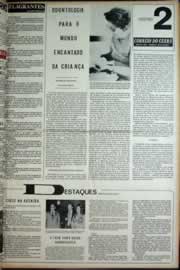 Página do jornal Correio do Ceará de março de 1973