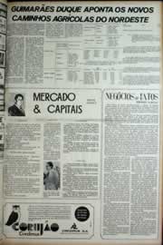 Página do jornal Correio do Ceará de março de 1973