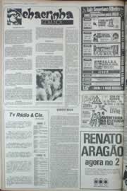 Página do jornal Correio do Ceará de março de 1973
