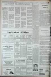 Página do jornal Correio do Ceará de março de 1973