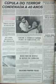 Página do jornal Correio do Ceará de março de 1973
