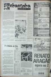Página do jornal Correio do Ceará de março de 1973