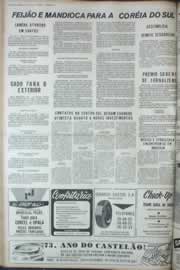 Página do jornal Correio do Ceará de março de 1973
