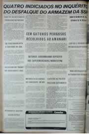 Página do jornal Correio do Ceará de março de 1973