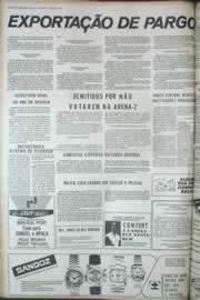 Página do jornal Correio do Ceará de março de 1973