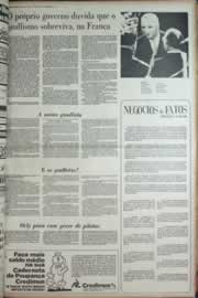 Página do jornal Correio do Ceará de março de 1973