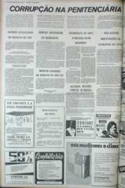 Página do jornal Correio do Ceará de março de 1973