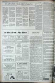 Página do jornal Correio do Ceará de março de 1973