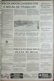 Página do jornal Correio do Ceará de março de 1973