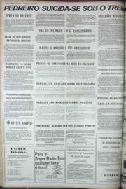 Página do jornal Correio do Ceará de março de 1973