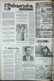 Página do jornal Correio do Ceará de março de 1973