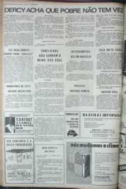 Página do jornal Correio do Ceará de março de 1973