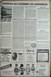 Página do jornal Correio do Ceará de março de 1973
