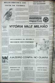 Página do jornal Correio do Ceará de março de 1973